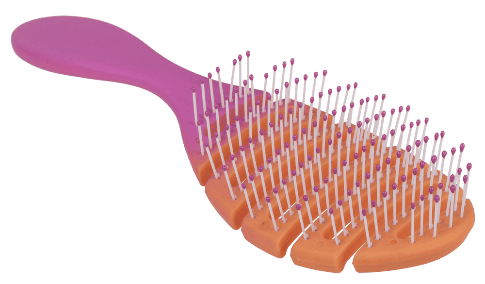 Flexible hair brush, Candy Colours,