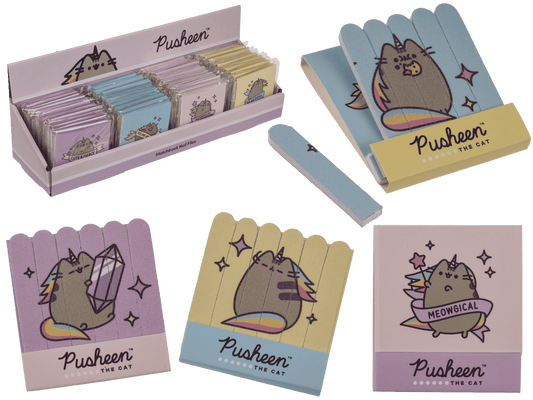 Matchbox nail files, Pusheen,