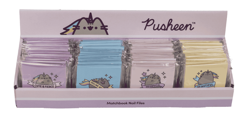 Matchbox nail files, Pusheen,