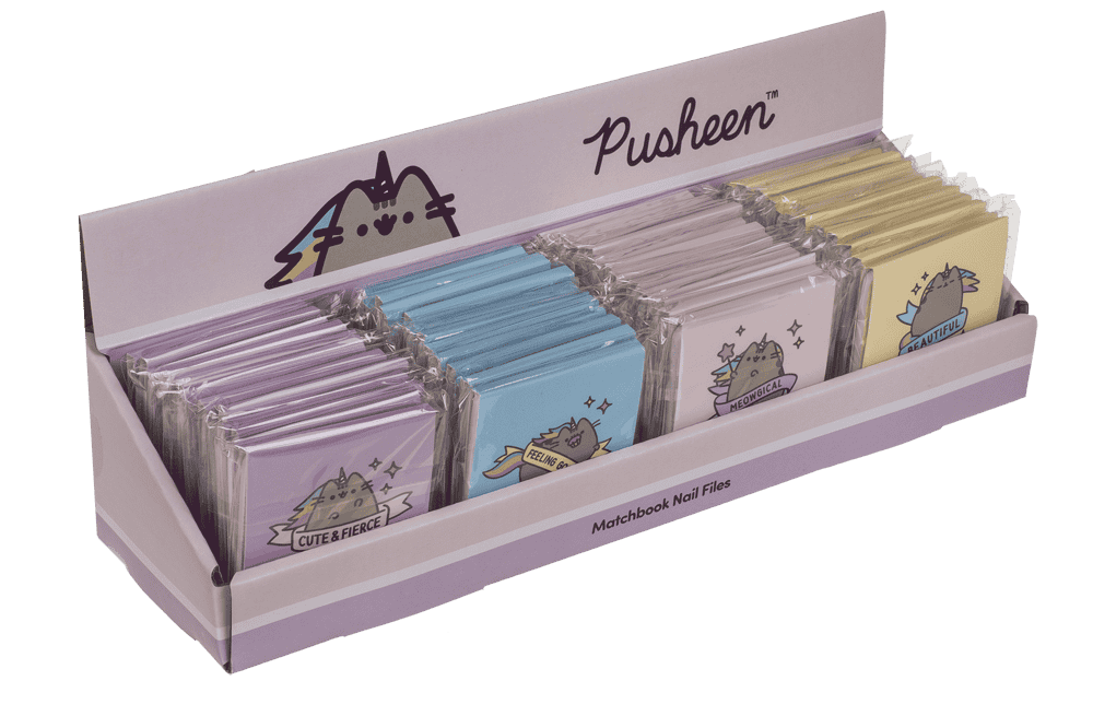 Matchbox nail files, Pusheen,