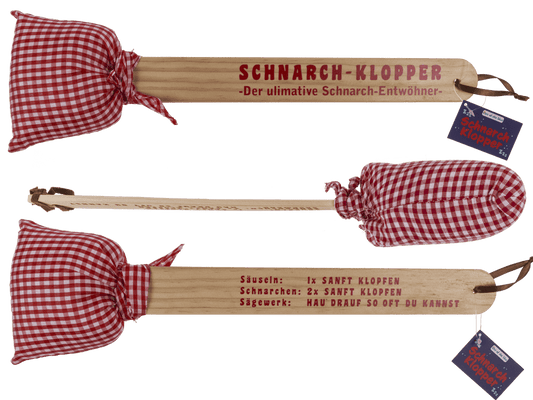 Wooden Snore-Stopper with Cushion,