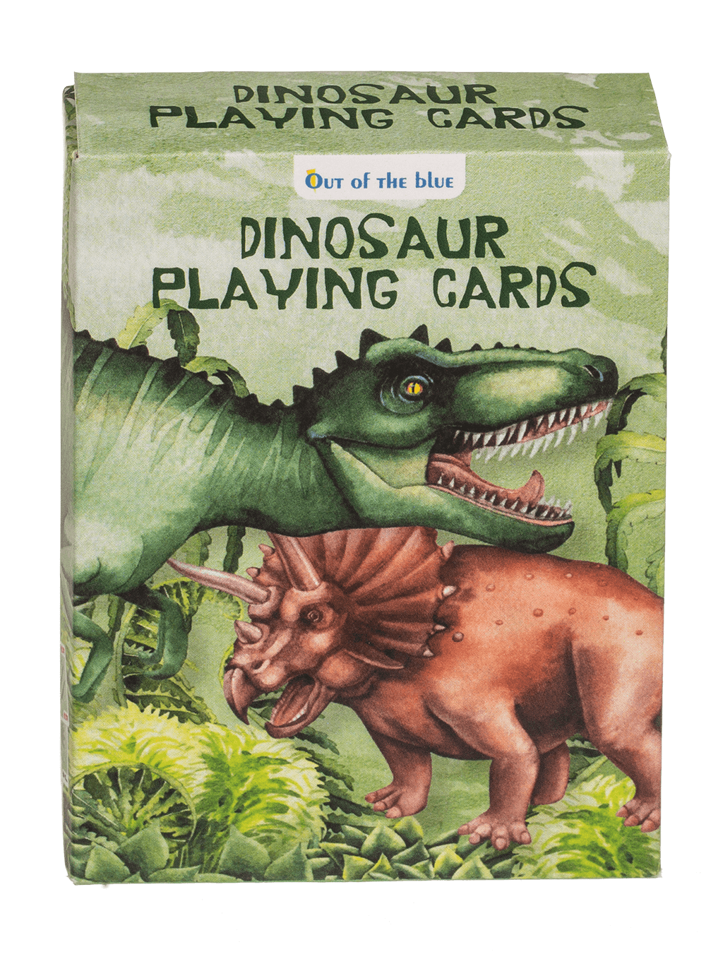 Playing cards, Dinosaur, approx. 5,7 x 8,7 cm,