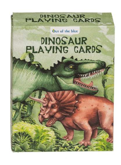 Playing cards, Dinosaur, approx. 5,7 x 8,7 cm,