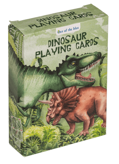 Playing cards, Dinosaur, approx. 5,7 x 8,7 cm,