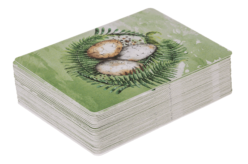 Playing cards, Dinosaur, approx. 5,7 x 8,7 cm,