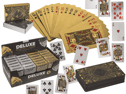 Deluxe Playing cards, approx. 5,7 x 8,7 cm,