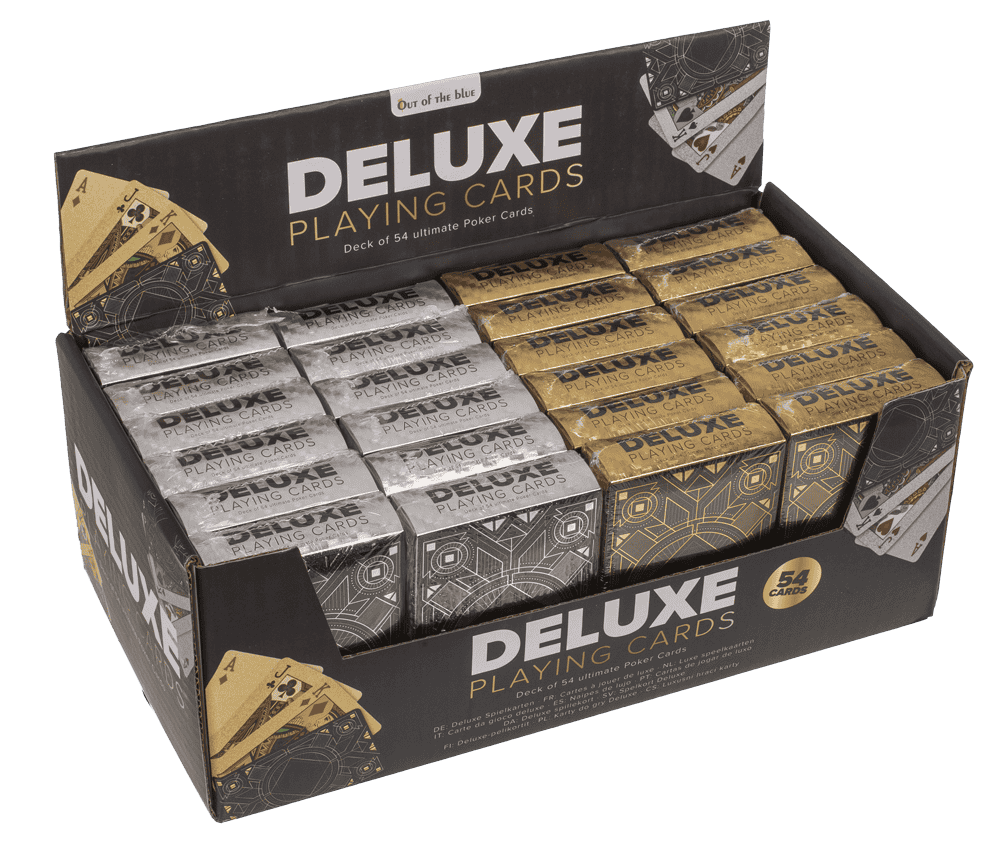 Deluxe Playing cards, approx. 5,7 x 8,7 cm,