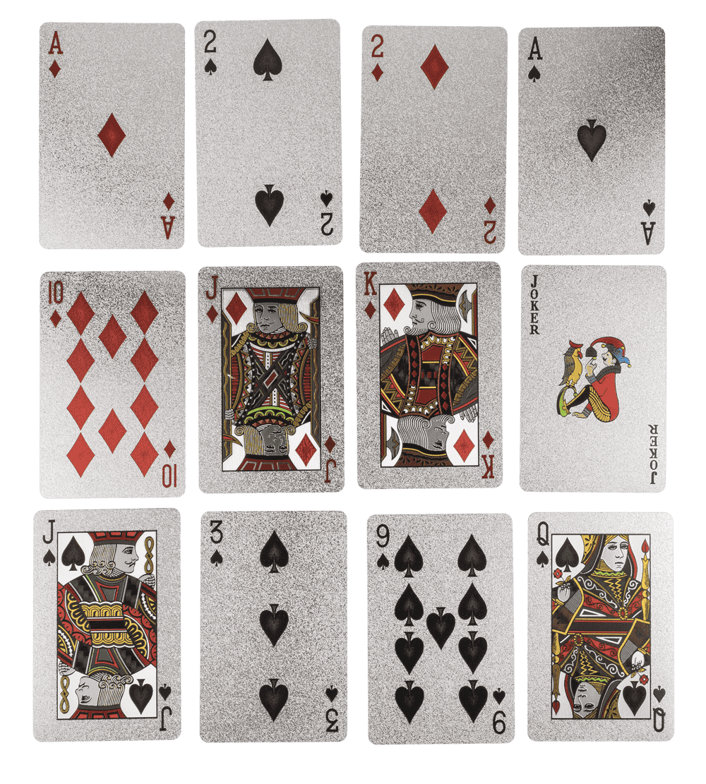 Deluxe Playing cards, approx. 5,7 x 8,7 cm,