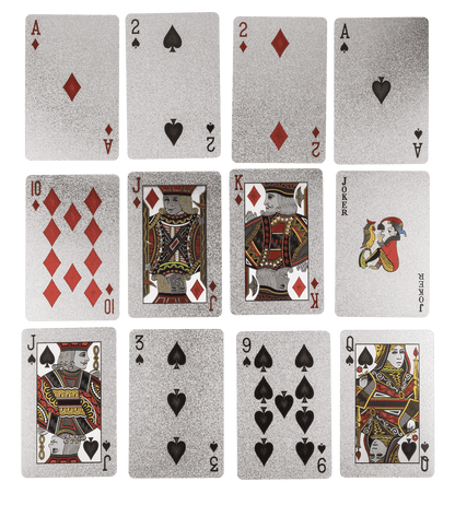 Deluxe Playing cards, approx. 5,7 x 8,7 cm,