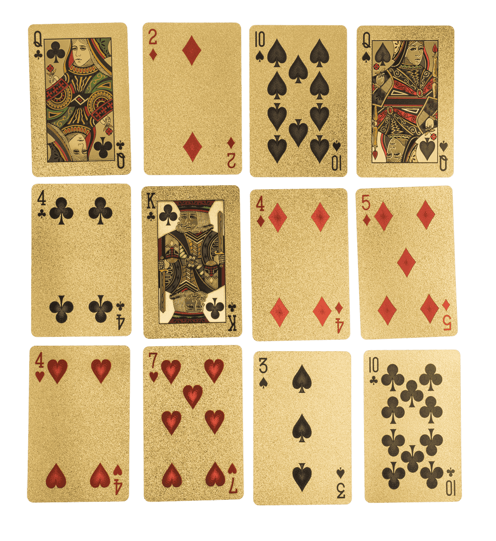 Deluxe Playing cards, approx. 5,7 x 8,7 cm,