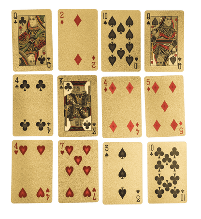 Deluxe Playing cards, approx. 5,7 x 8,7 cm,