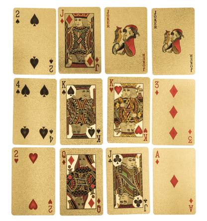 Deluxe Playing cards, approx. 5,7 x 8,7 cm,