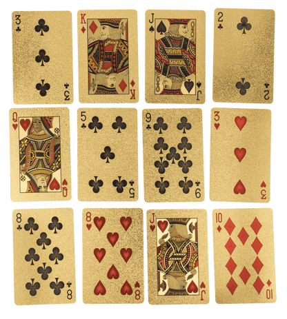 Deluxe Playing cards, approx. 5,7 x 8,7 cm,