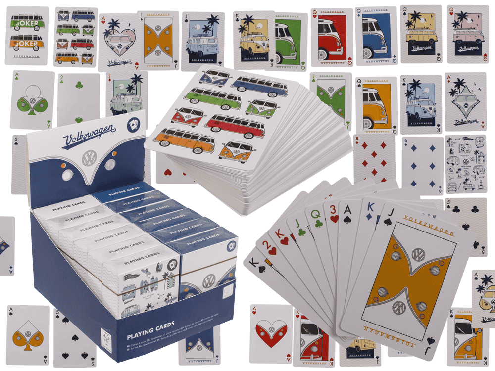 Playing cards, VW,