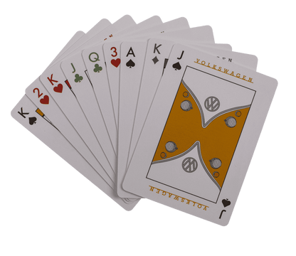 Playing cards, VW,
