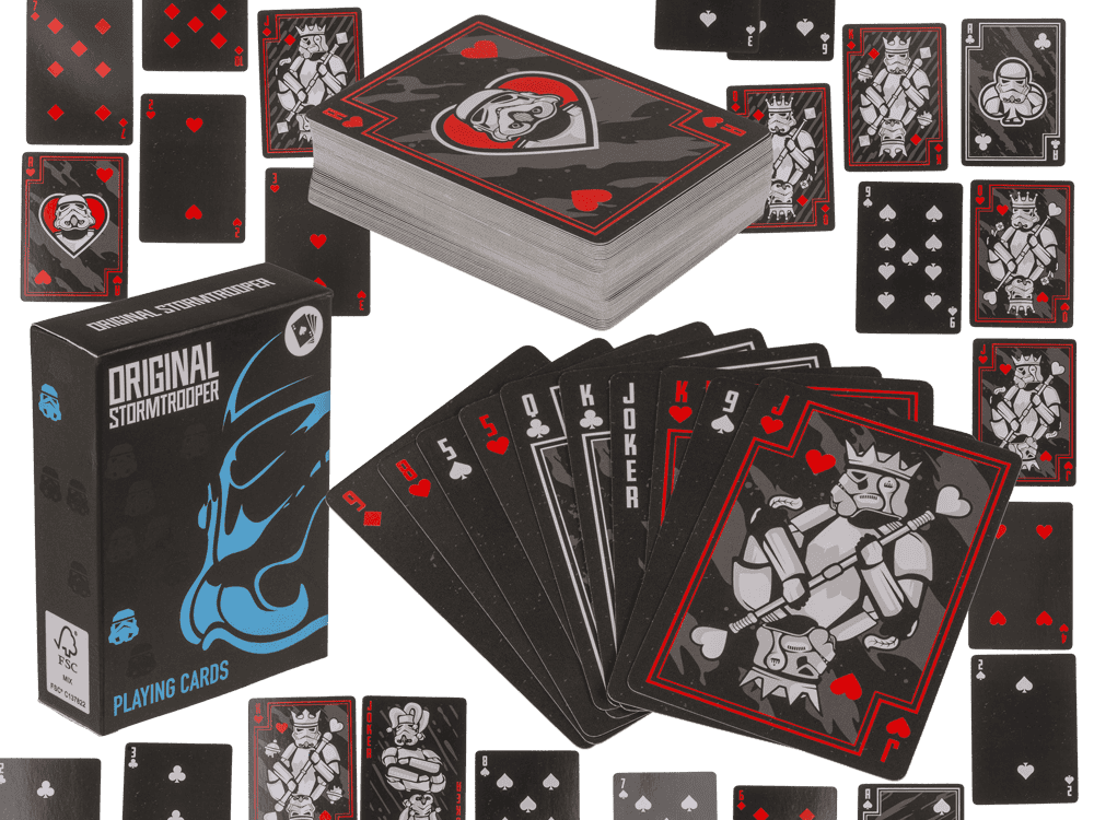 Playing cards, Stormtrooper,