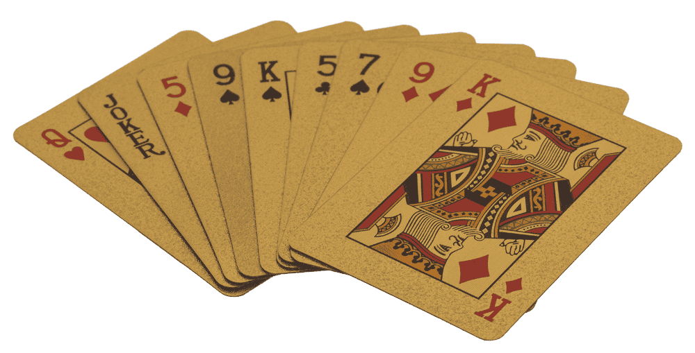Deluxe Mini Playing cards, approx. 3,8 x 5,4 cm,