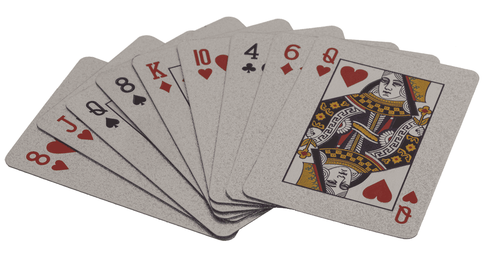 Deluxe Mini Playing cards, approx. 3,8 x 5,4 cm,