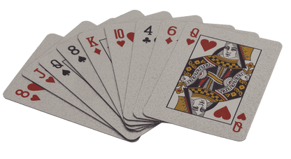 Deluxe Mini Playing cards, approx. 3,8 x 5,4 cm,