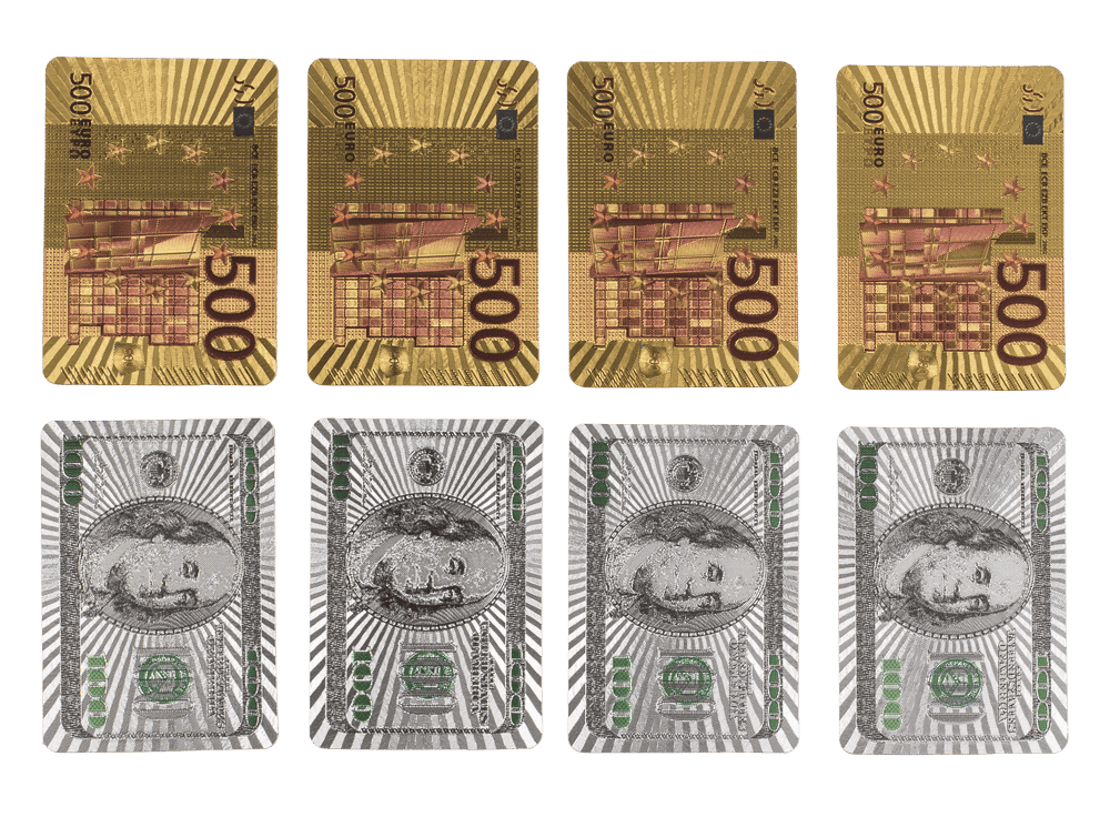 Deluxe Mini Playing cards, approx. 3,8 x 5,4 cm,