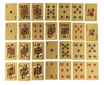 Deluxe Mini Playing cards, approx. 3,8 x 5,4 cm,