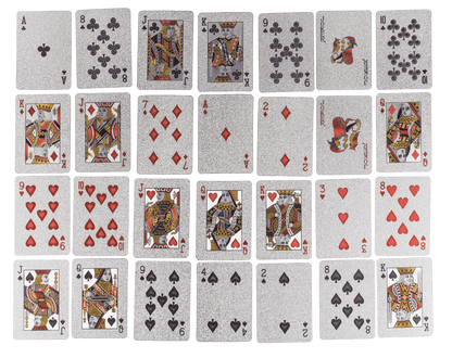 Deluxe Mini Playing cards, approx. 3,8 x 5,4 cm,