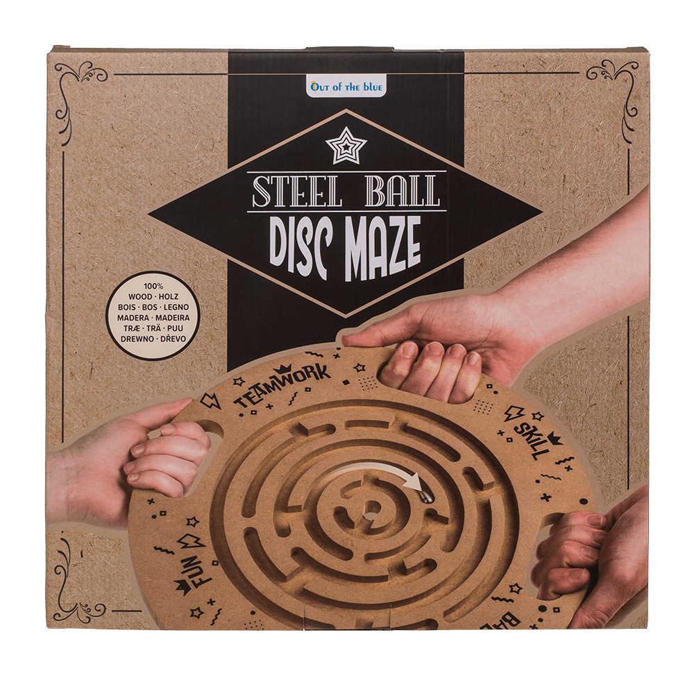 Steel Ball Disc Maze, 34 cm,