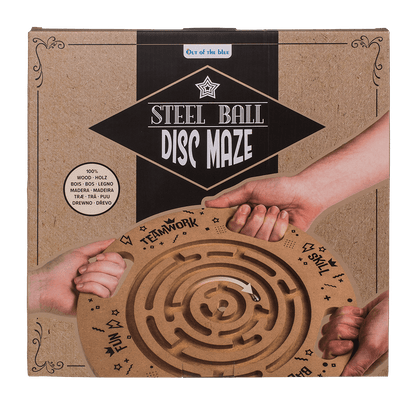 Steel Ball Disc Maze, 34 cm,