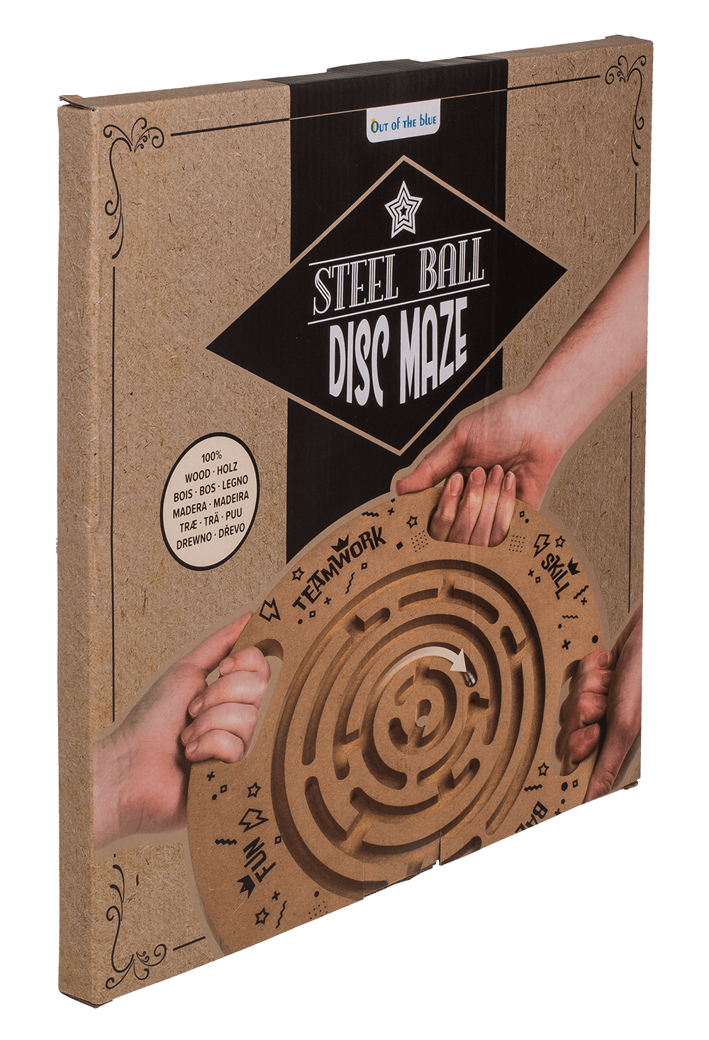Steel Ball Disc Maze, 34 cm,