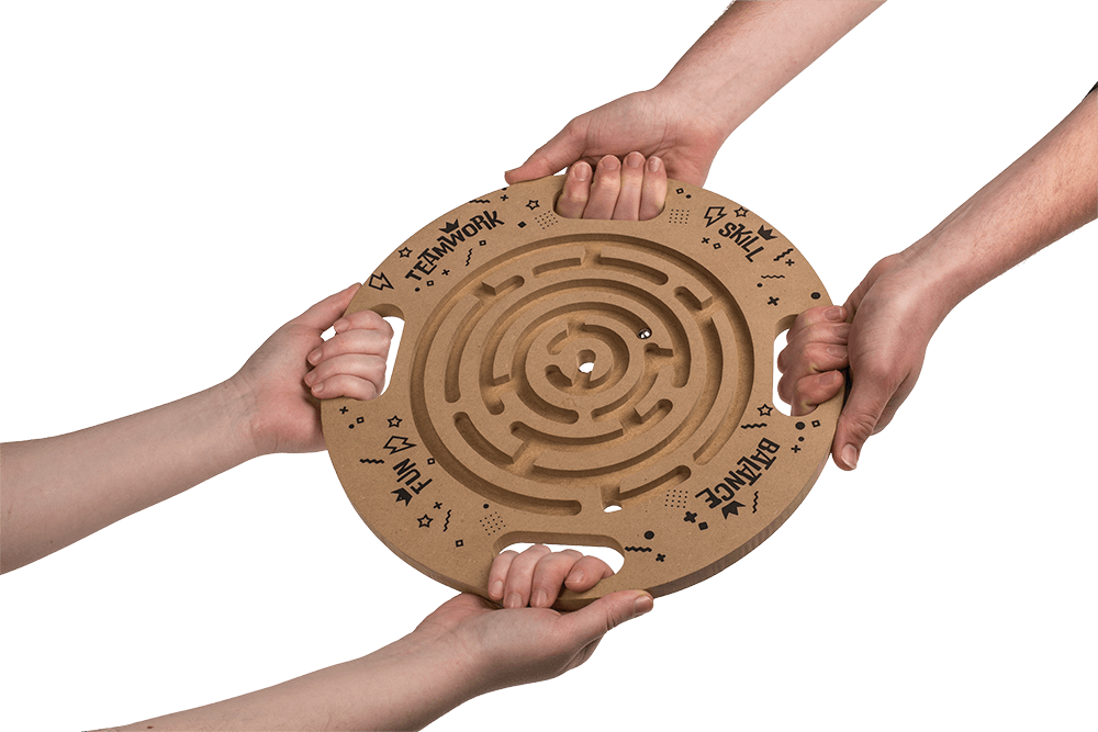 Steel Ball Disc Maze, 34 cm,