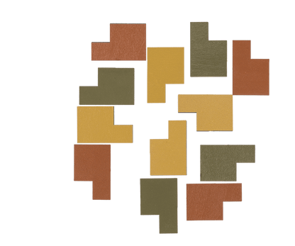 Wooden Puzzle, 8 ass.,