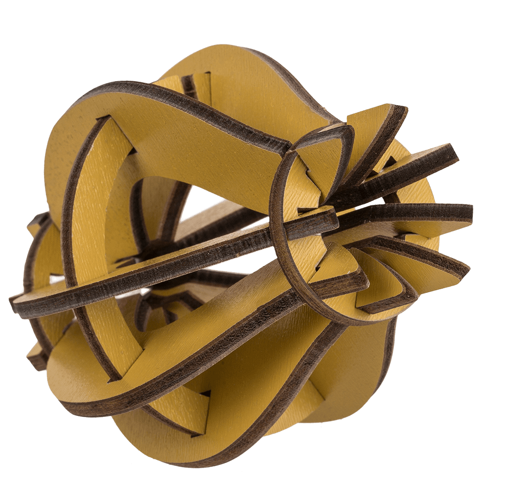 Wooden Puzzle, 8 ass.,