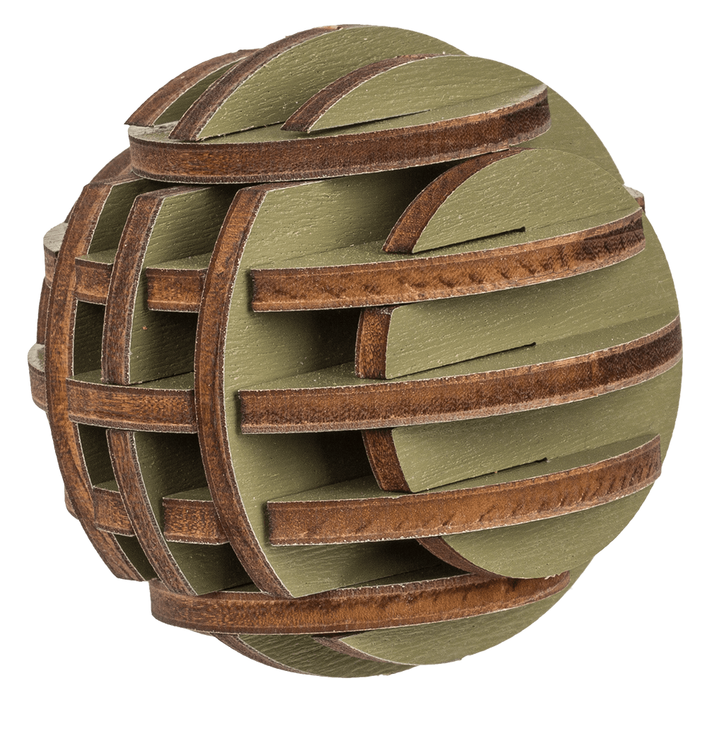 Wooden Puzzle, 8 ass.,