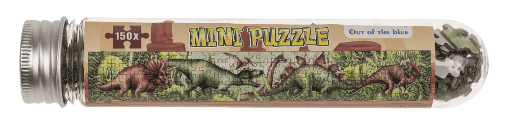 Mini-Puzzle, Dinosaur, 150 pcs.,