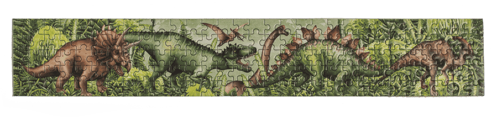 Mini-Puzzle, Dinosaur, 150 pcs.,