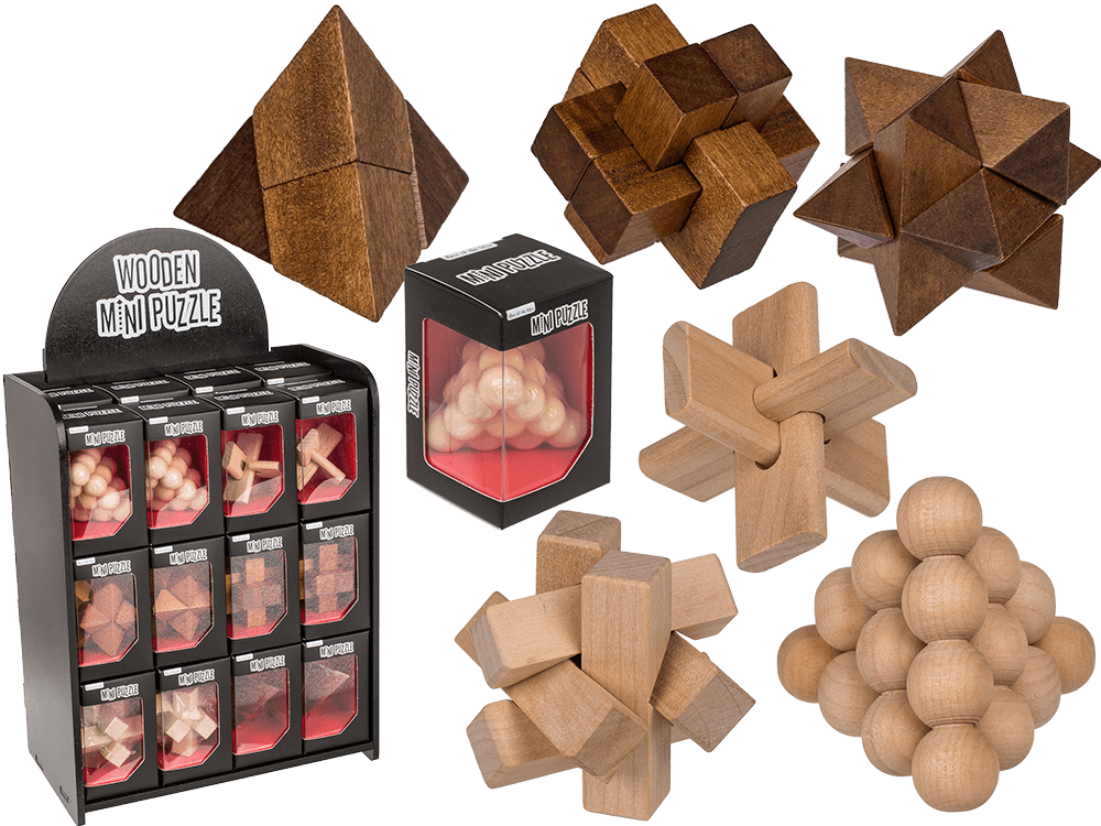 Natural wooden Puzzle,