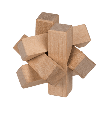 Natural wooden Puzzle,