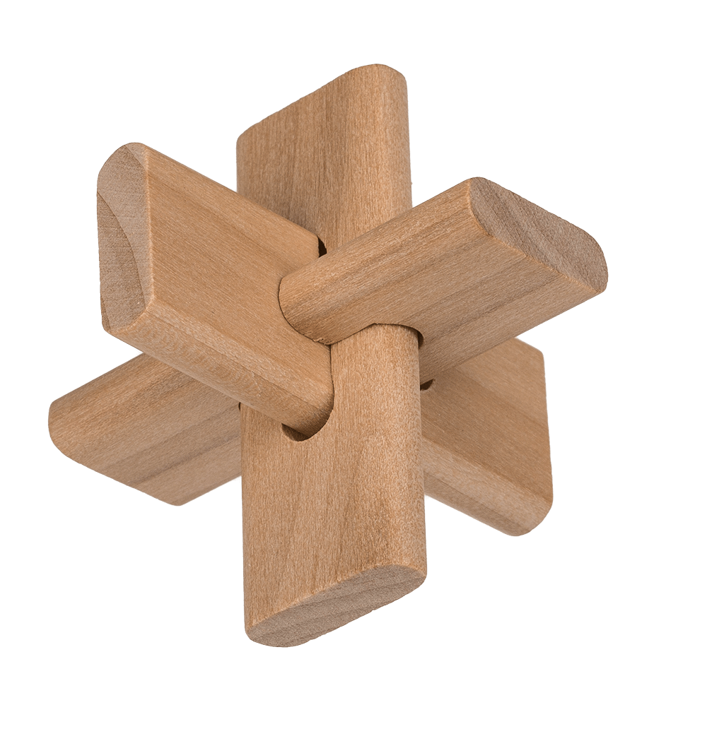 Natural wooden Puzzle,