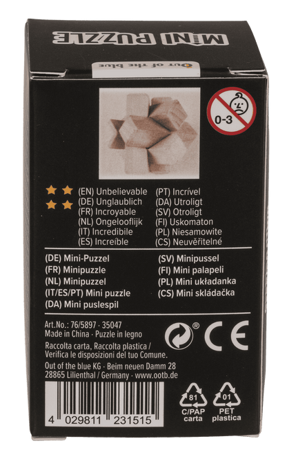 Natural wooden Puzzle,