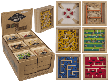Wooden game of skill, Labyrinth,