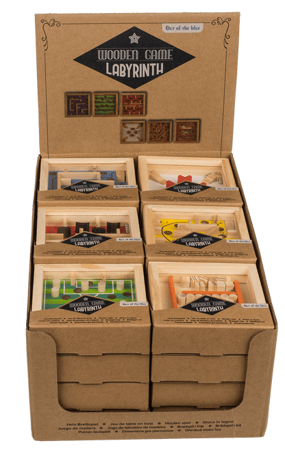 Wooden game of skill, Labyrinth,