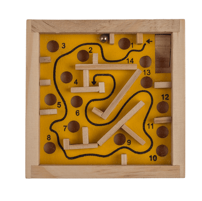 Wooden game of skill, Labyrinth,