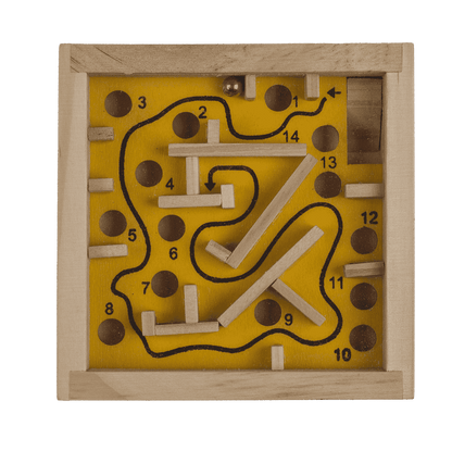 Wooden game of skill, Labyrinth,
