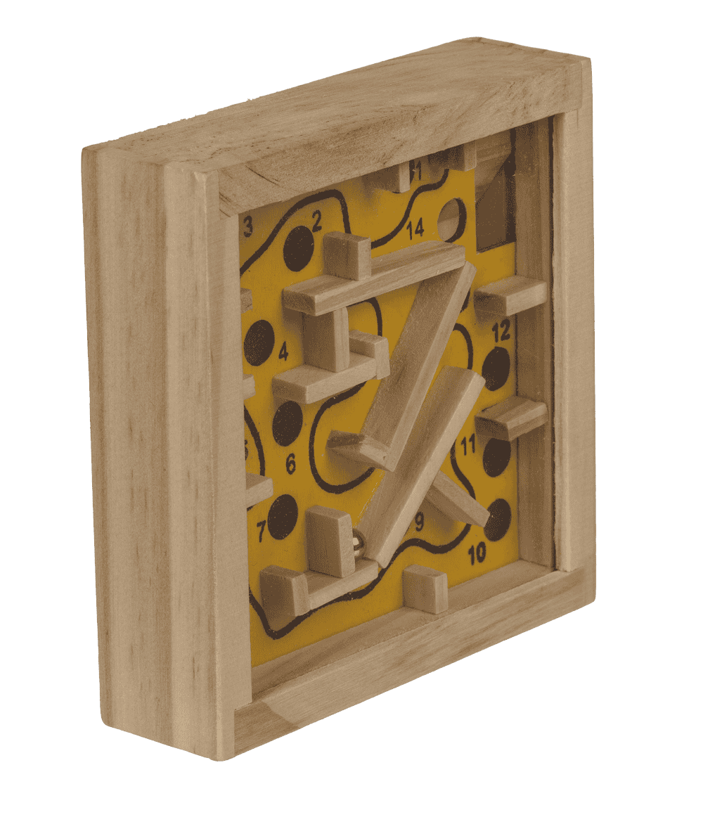 Wooden game of skill, Labyrinth,