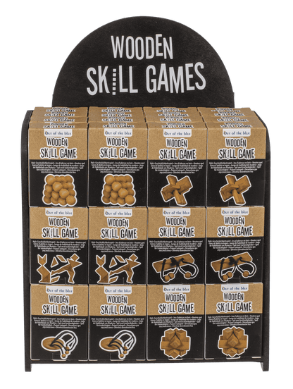 Wooden skill game, Puzzle,