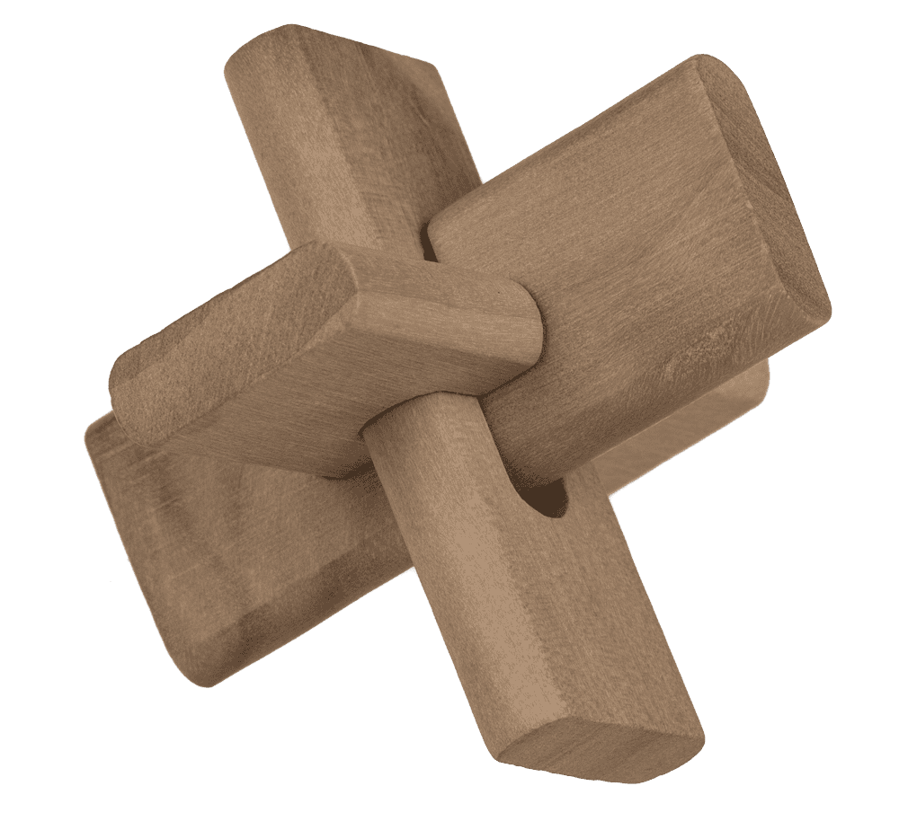 Wooden skill game, Puzzle,