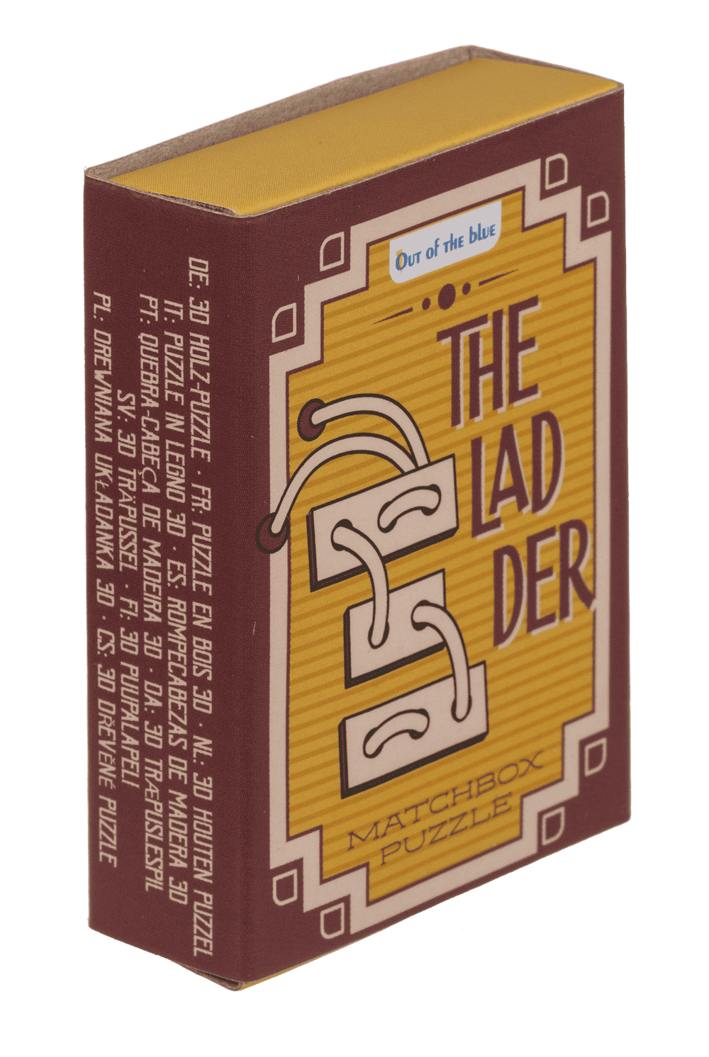 3D Wooden match box puzzle,