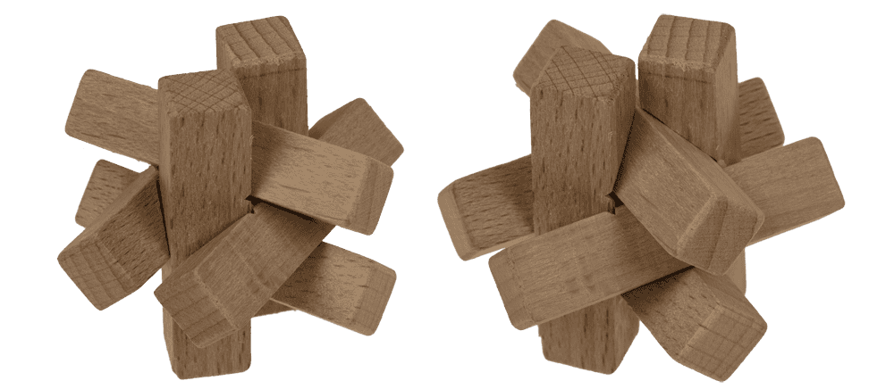 3D Wooden match box puzzle,