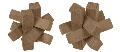 3D Wooden match box puzzle,