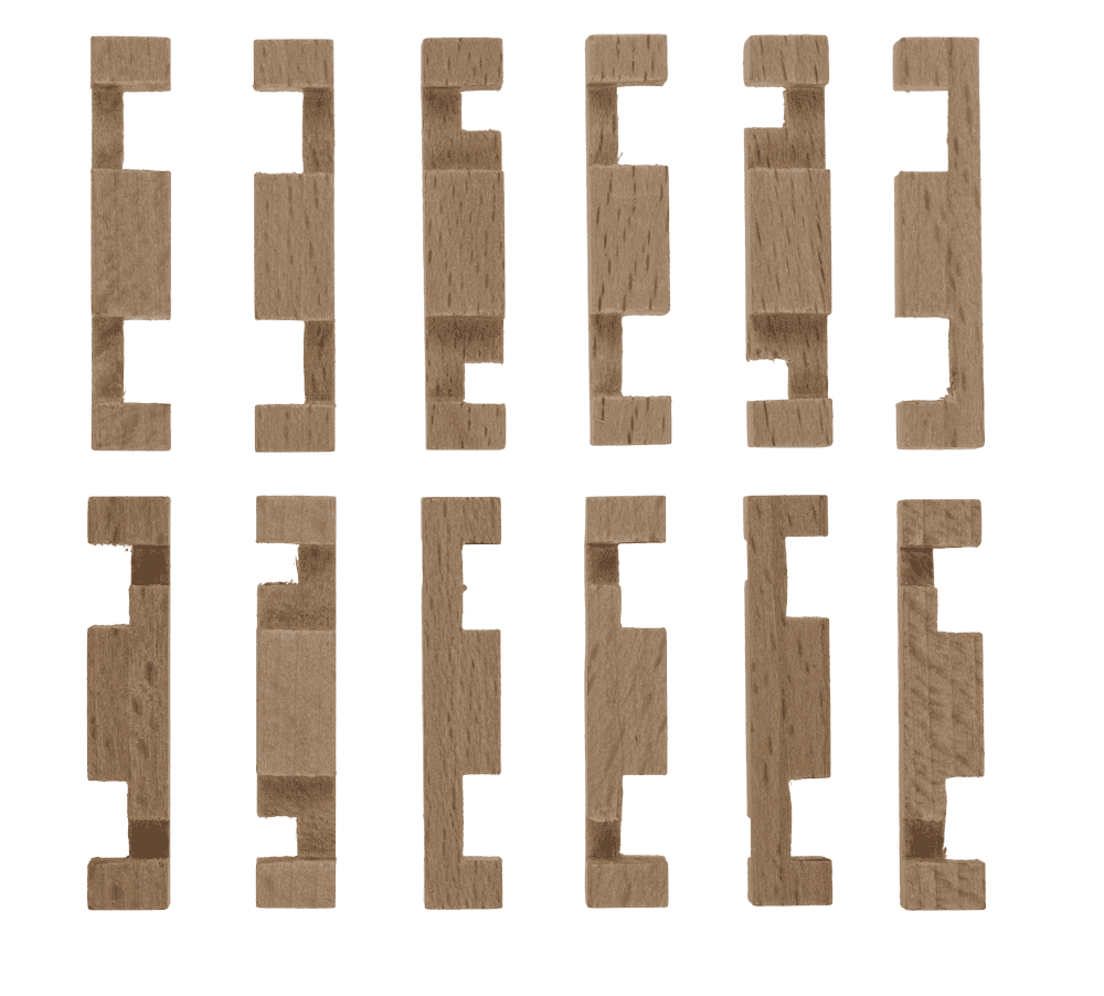 3D Wooden match box puzzle,